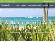 Tablet Screenshot of frigler.de